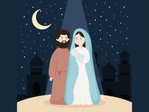 Imagen de la Sagrada Familia de Nazaret