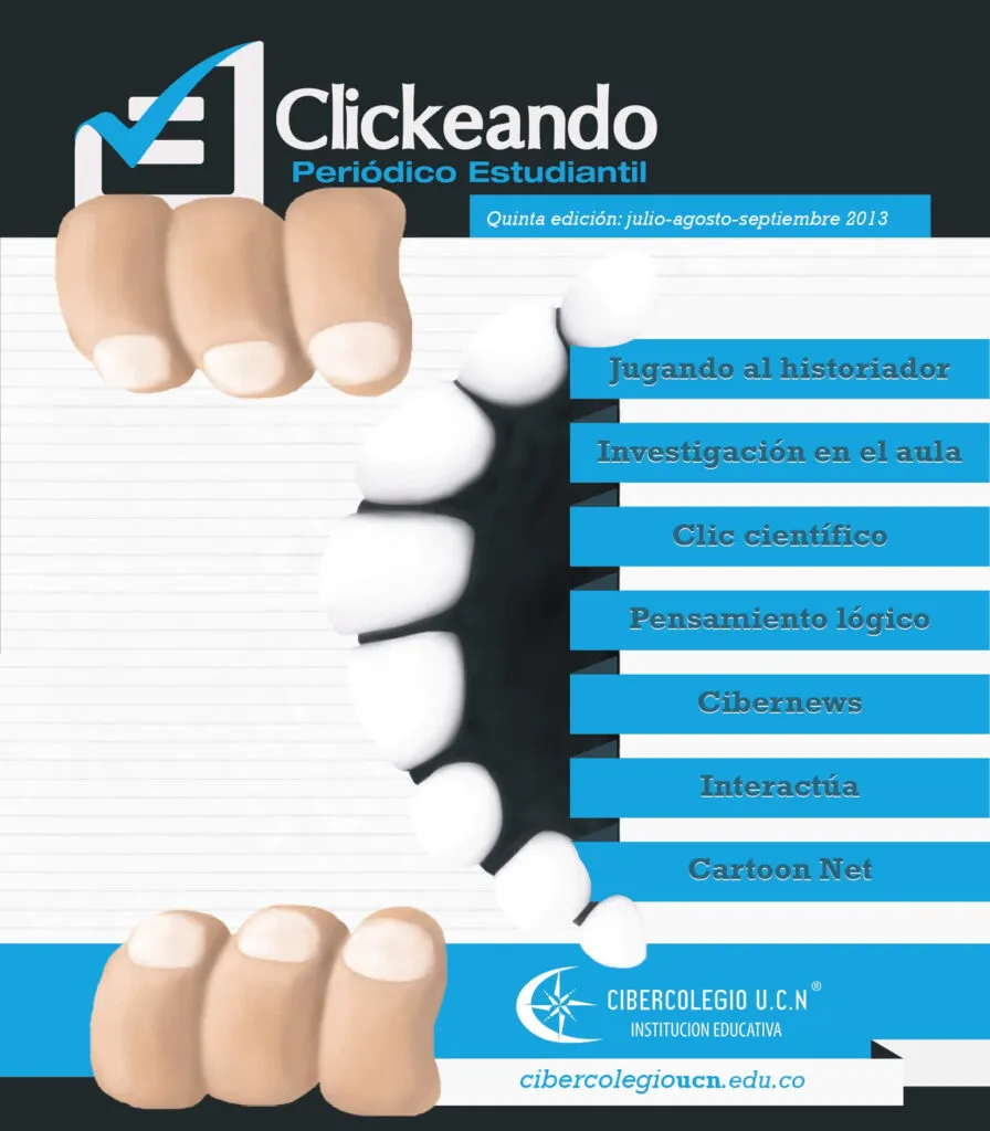 Periódico Clickeando primera edición 2013.