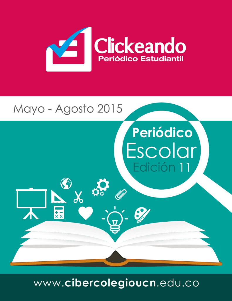 Periódico Clickeando segunda edición 2015.