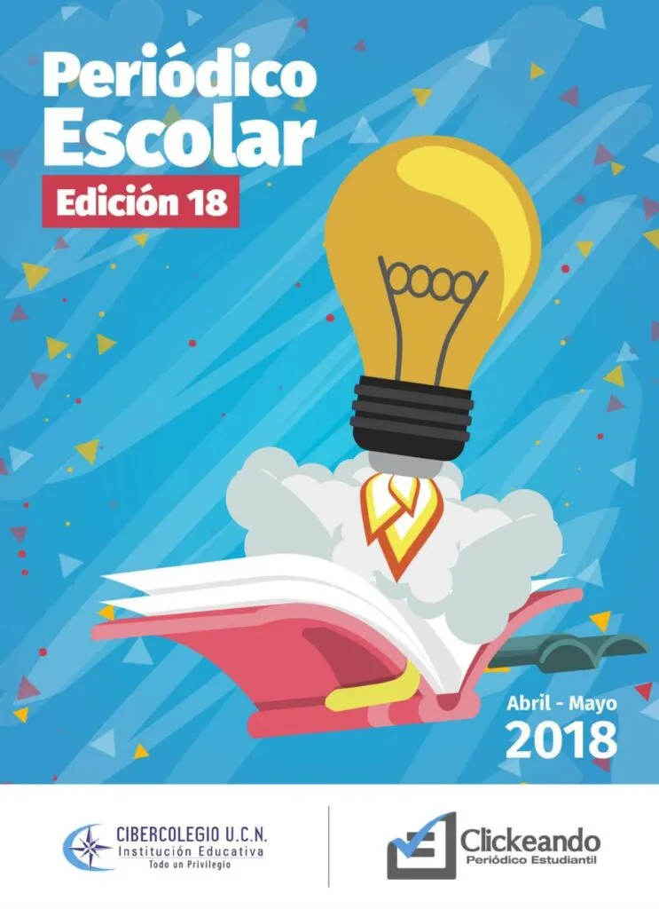 Periódico Clickeando primera edición 2018.