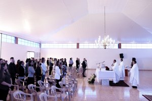 Imagen de una celebración de la Eucaristía