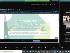 Momento de inicio en la transmisión de la orientación profesional