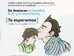 tarjeta de invitación a participar del evento