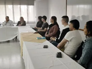 CAFÉ CON EL RECTOR Y DOCENTES DE SANTA ROSA Y YARUMAL