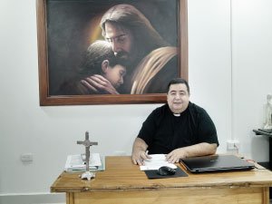 FIRMA DEL CONVENIO DE PRESTACIÓN DE SERVICIOS ENTRE CIBERCOLEGIO UCN Y EL COLEGIO SANTA TERESITA DE PUERTO BOYACÁ.