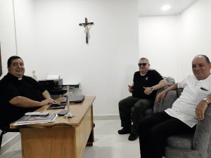 FIRMA DEL CONVENIO DE PRESTACIÓN DE SERVICIOS ENTRE CIBERCOLEGIO UCN Y EL COLEGIO SANTA TERESITA DE PUERTO BOYACÁ.