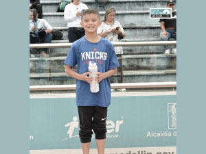 Mateo Londoño Castrillón, estudiante del Cibercolegio