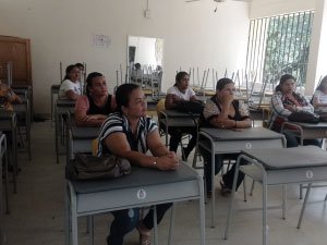 Fotografía de  beneficiarias del proyecto de formación para mujeres jóvenes y adultas2