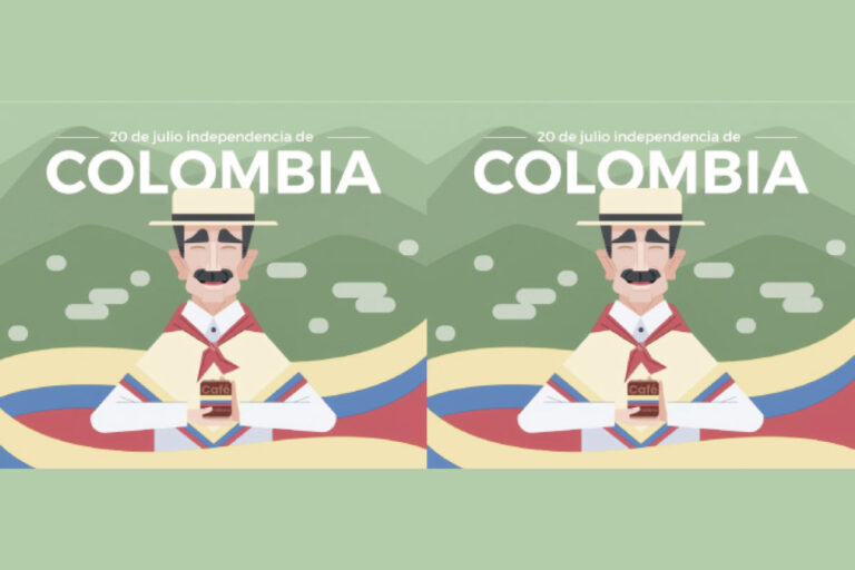 Imagen de la invitación acto cívico 20 de julio