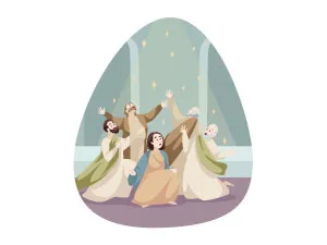 Imagen de la celebración de Pentecostés
