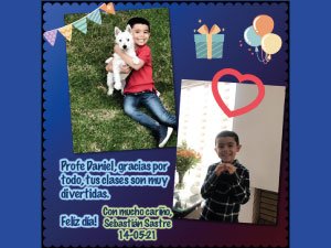 Imagen que resalta la importante labor de los docentes en la celebración del día del maestro.2