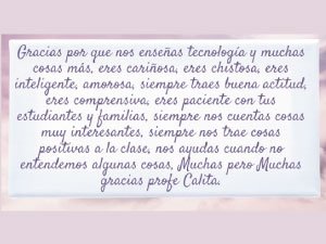 Imagen que resalta la importante labor de los docentes en la celebración del día del maestro.8
