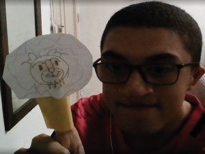 Imagen de la celebración del acto cívico el día del idioma, el día de la tierra y el día del niño