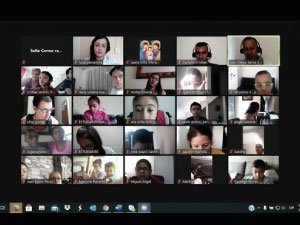 Fotografía alumnos del programa Resilientes