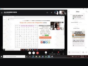 Imagen de actividad realizada con estudiantes en tiempo de pandemia
