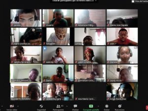 Fotografía del evento realizado para los integrantes del programa Primaria Incluyente