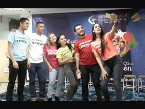 Fotografía de la actividad donde se promueve el Diario del Artesano en las campañas de promoción y prevención como plan de sensibilización y formación para niños, niñas y adolescentes.