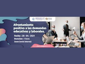 Imagen del primer conversatorio 2021 con nuestros egresados Ciber