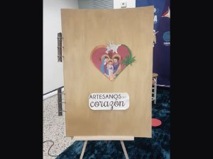 Fotografía de la actividad donde se promueve el Diario del Artesano en las campañas de promoción y prevención como plan de sensibilización y formación para niños, niñas y adolescentes.