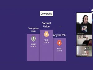 Imagen de la celebración del acto cívico el día del idioma, el día de la tierra y el día del niño