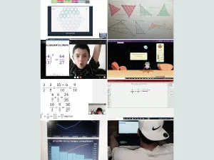 Actividades realizadas sobre matemáticas en el programa Primaria Incluyente