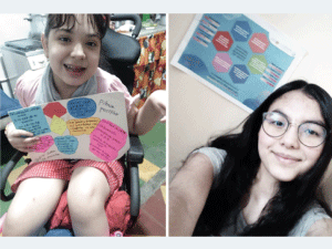 Imagen de actividades realizadas  e información compartida durante la pandemia