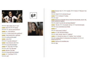 Fotografía clase de inglés en el programa Primaria Incluyente