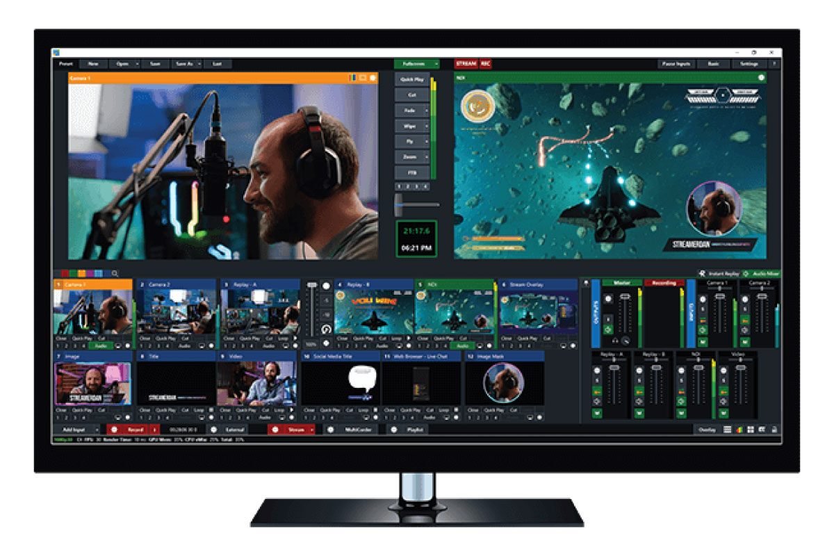 Se evidencia las herramientas de la plataforma WMix