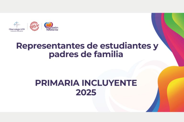 Página de presentación de Genyally con el siguiente texto "Representantes de estudiantes y padres de familia"