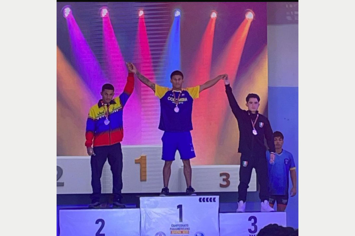 Foto de Brayan Alexis en el puesto número 1