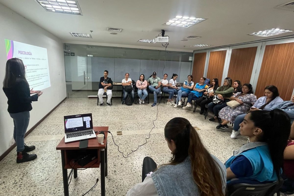 Plano general de integrantes del PI (Docentes, estudiantes y familiares)