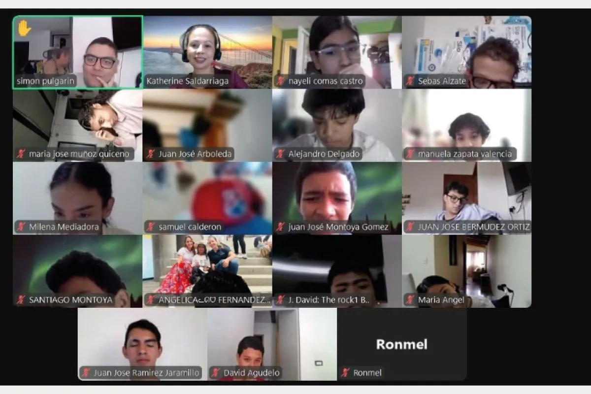 Captura de pantalla de los estudiantes de PI