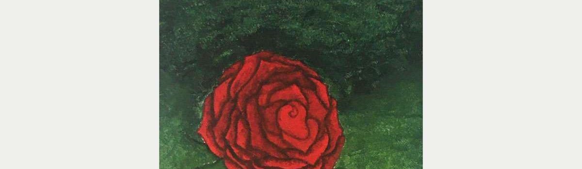 Dibujo de una rosa