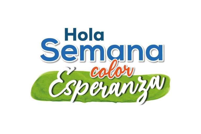 Logo de "Hola semana, color esperanza"