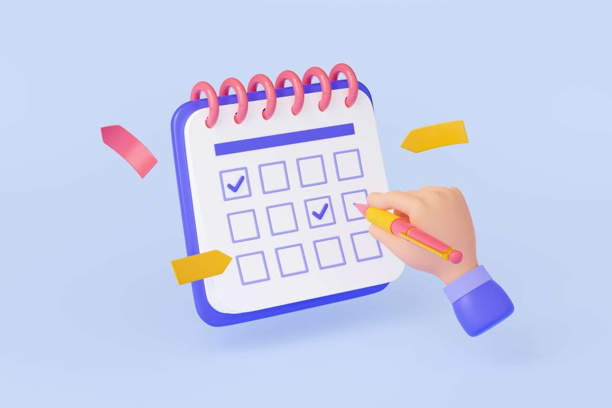 Ilustración de calendario