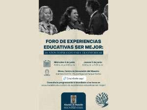 Convocatoria del foro de experiencias Educativas ser Mejor