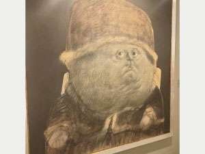 Foto1 de pintura del museo de antioquia