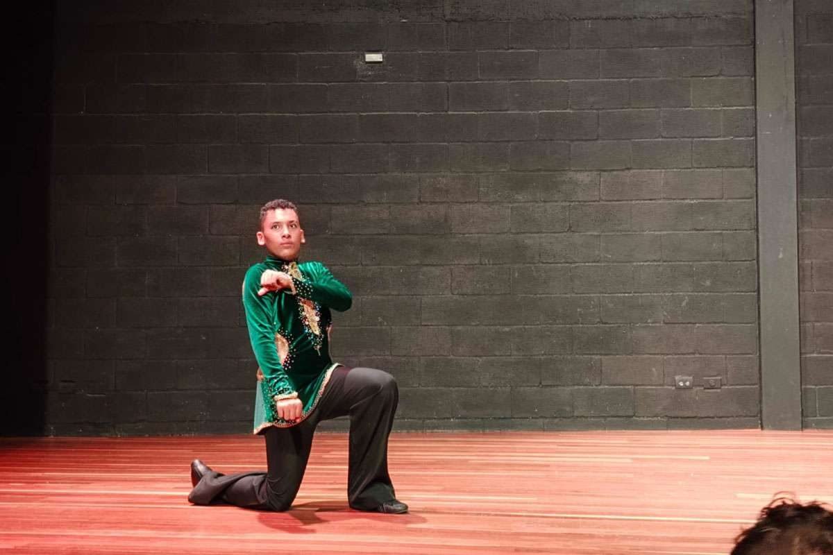 Foto de Joshua en competencia