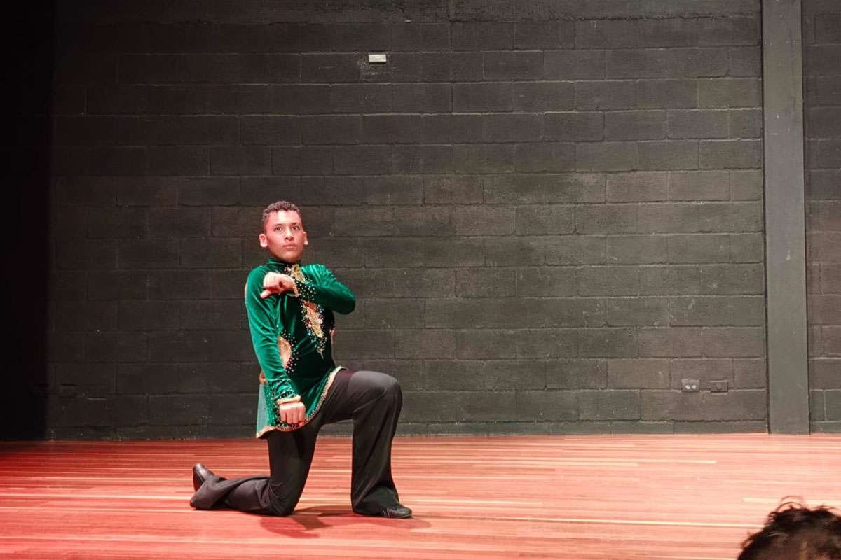 Foto de Joshua en competencia