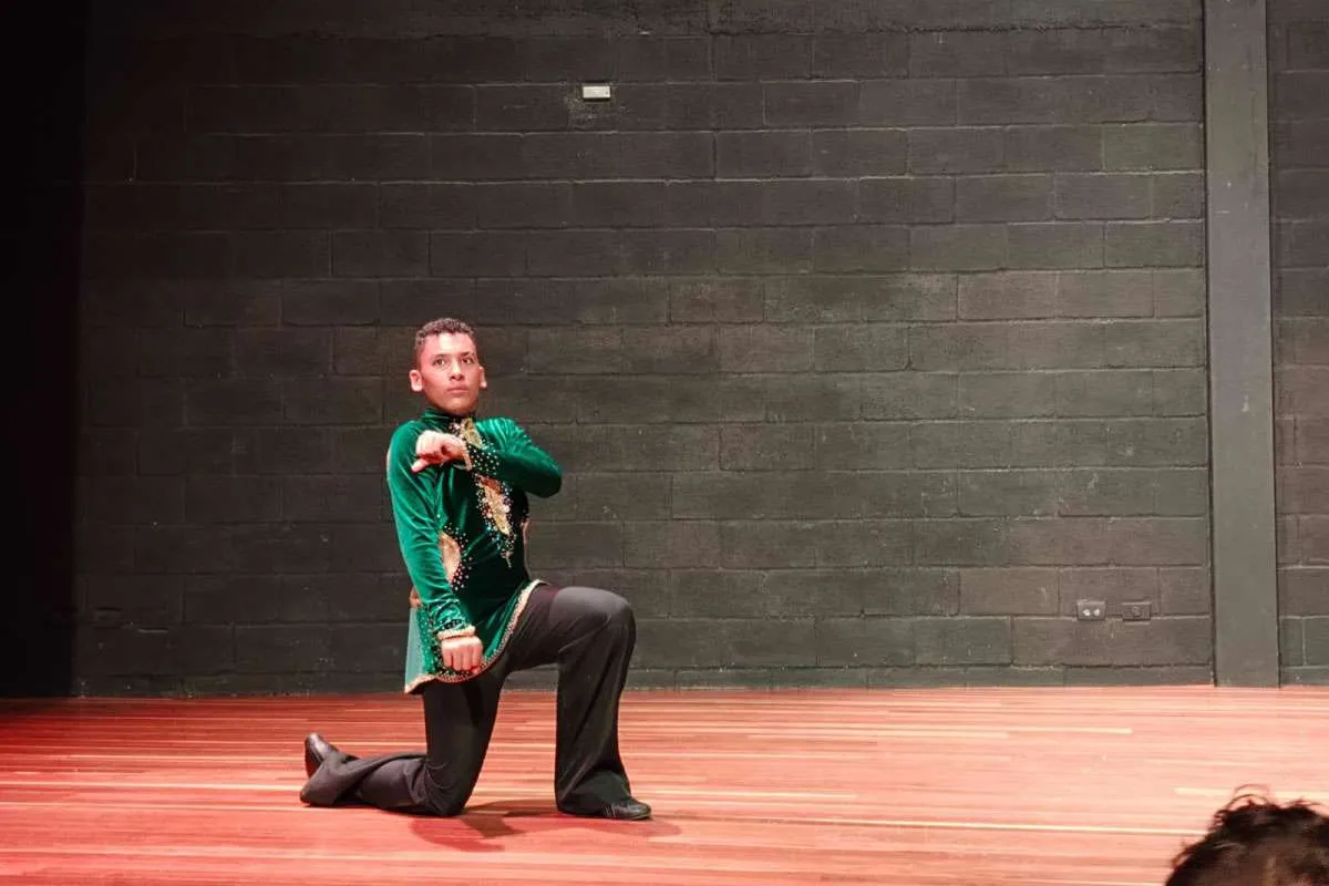 Foto de Joshua en competencia