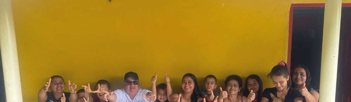 Foto padre German con familia