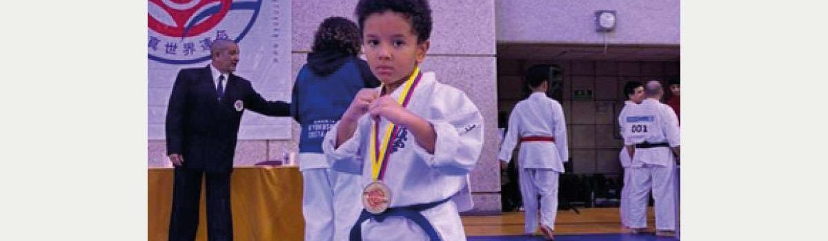 Salvador Sicacha, residente de Barranquilla, viajó a Bogotá, donde logró conquistar dos medallas de oro.
