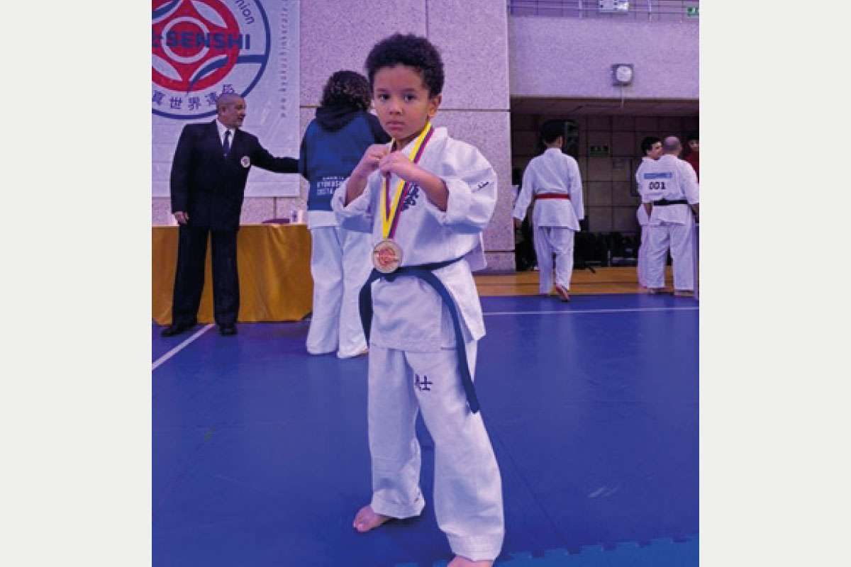 Salvador Sicacha, residente de Barranquilla, viajó a Bogotá, donde logró conquistar dos medallas de oro.