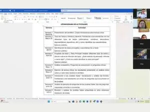 Socialización del cronograma de actividades 