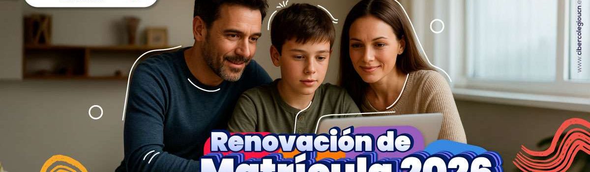 Pieza gráfica con información de renovación de matrículas