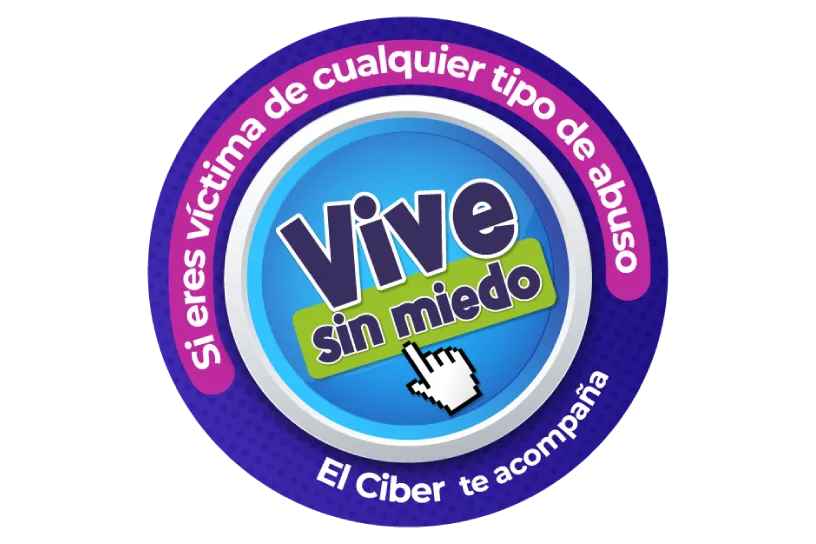 Botón Vive Sin Mierdo