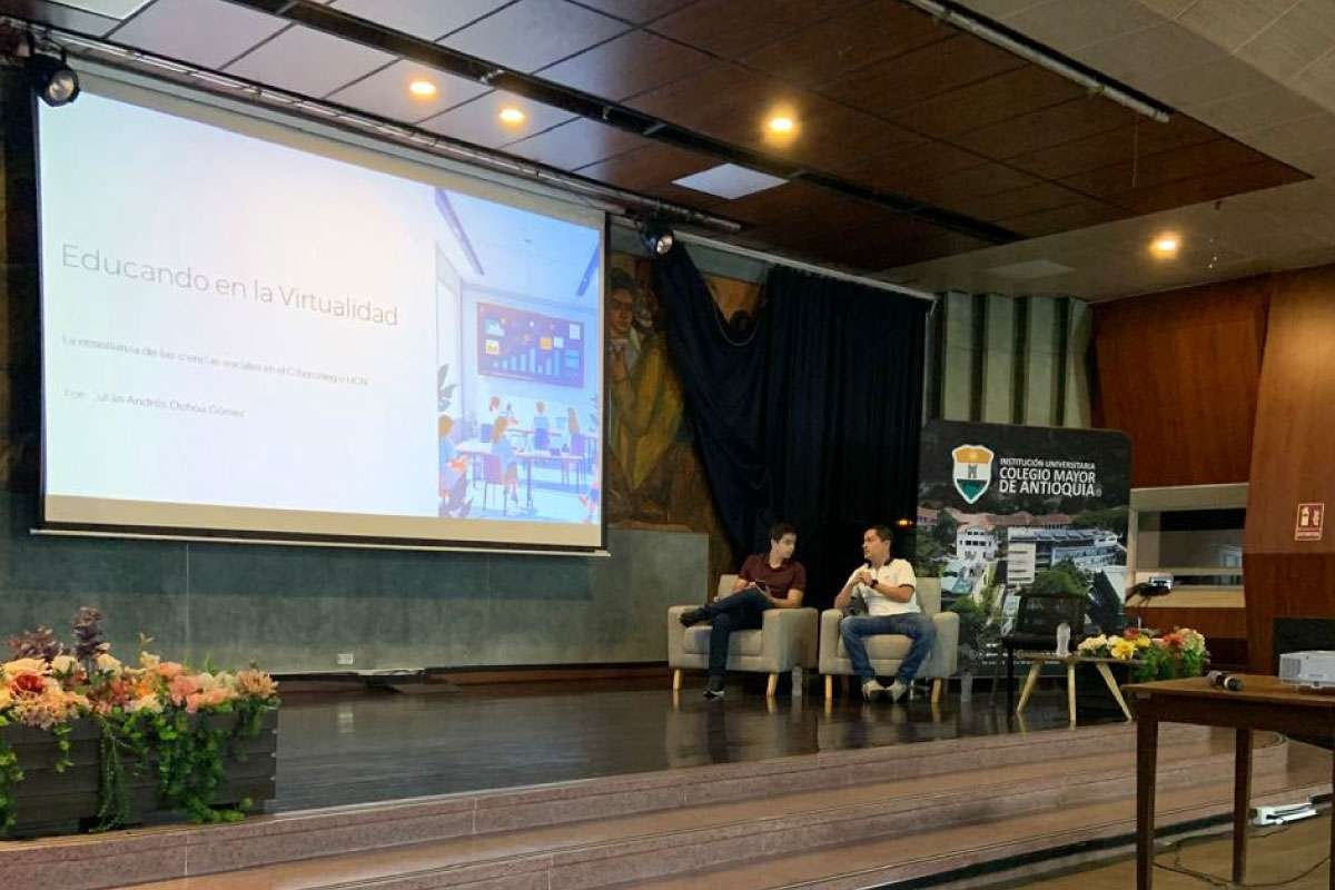 Participación del Cibercolegio UCN en el 4° Encuentro de Diálogos Pedagógicos del Colegio Mayor de Antioquia