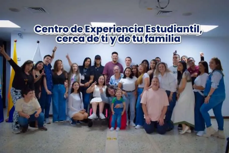 Foto estudiantes y familia